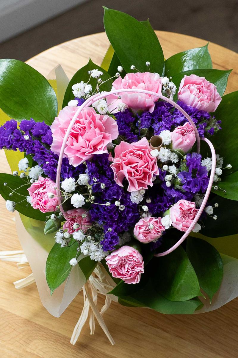 Vibrant Posy Pot
